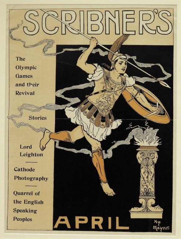 HENRY MAYER SCRIBNERS ART NOUVEAU OLYMPIC