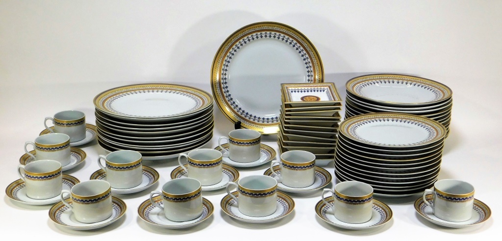 72PC MOTTAHEDEH PORCELAIN CHINOISE DINNER