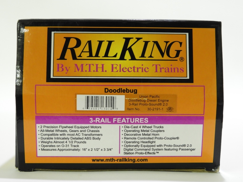 RAIL KING UNION PACIFIC DOODLEBUG 29cc5f