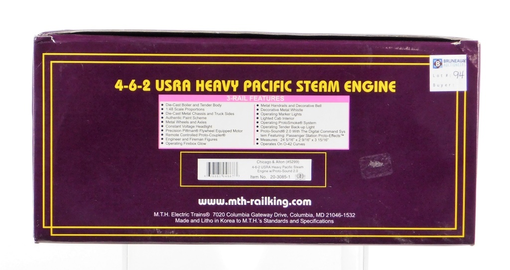 MTH CHICAGO ALTON USRA HEAVY 29cd04