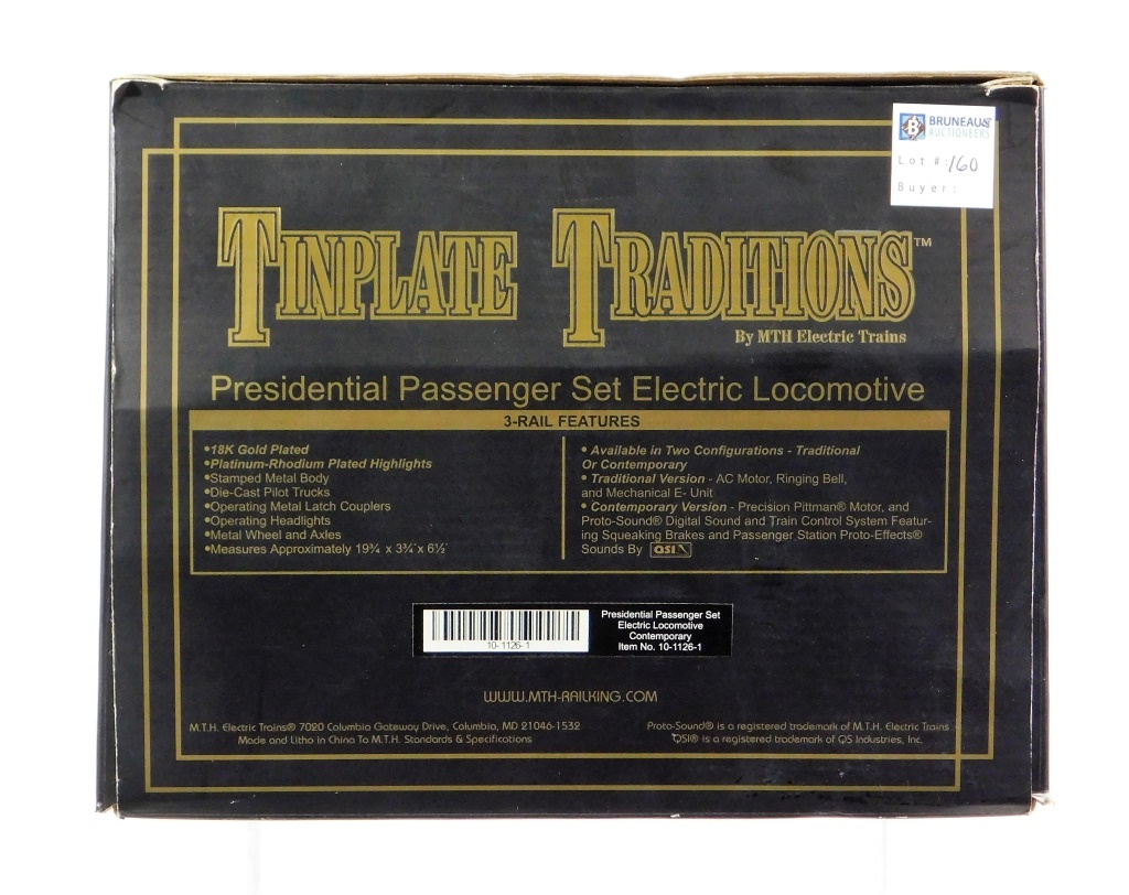 TINPLATE TRADITIONS PRESIDENTIAL 29cd75