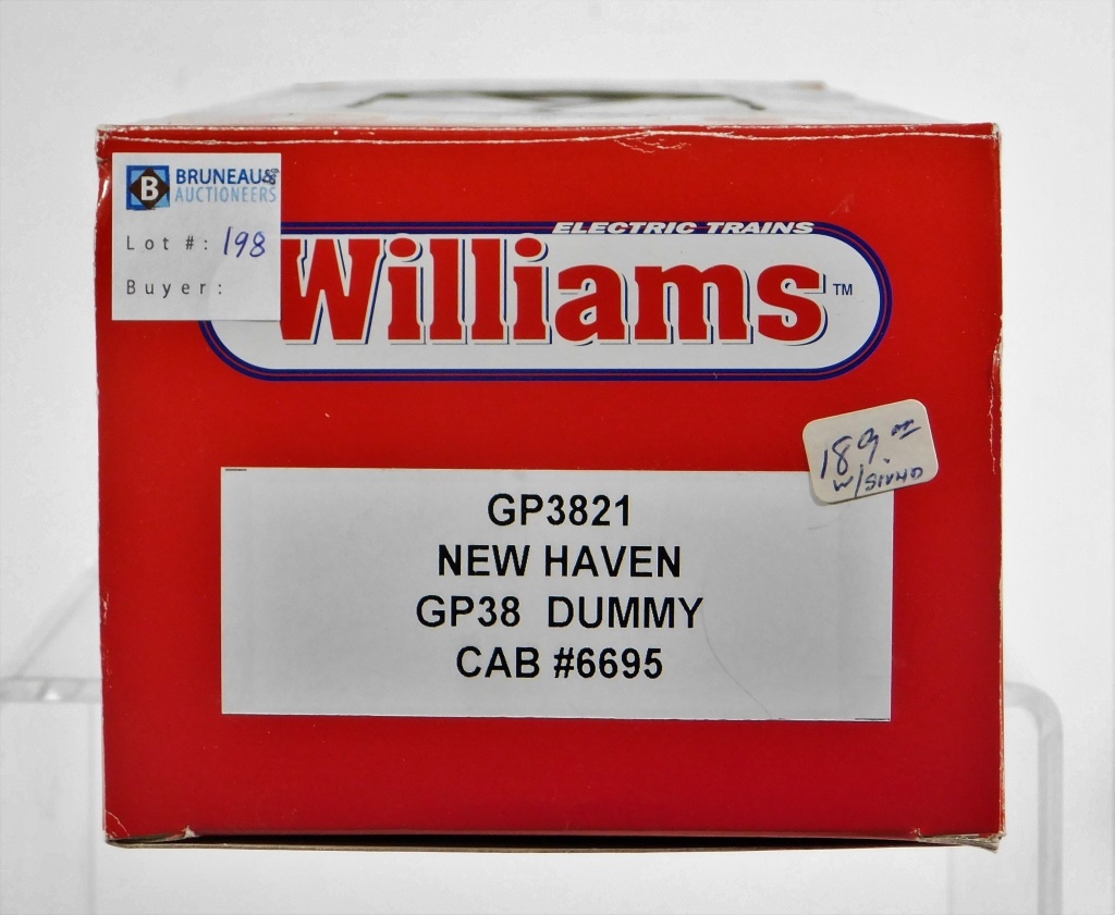 WILLIAMS NEW HAVEN GP38 DUMMY CAB 29cdb5