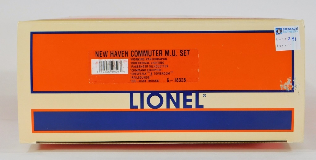 LIONEL NEW HAVEN COMMUTER M.U ELECTRIC