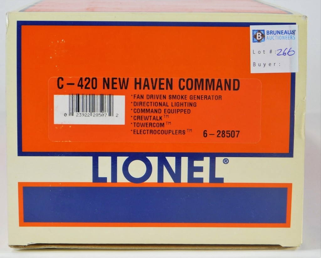 LIONEL C-420 NEW HAVEN COMMAND LOCOMOTIVE
