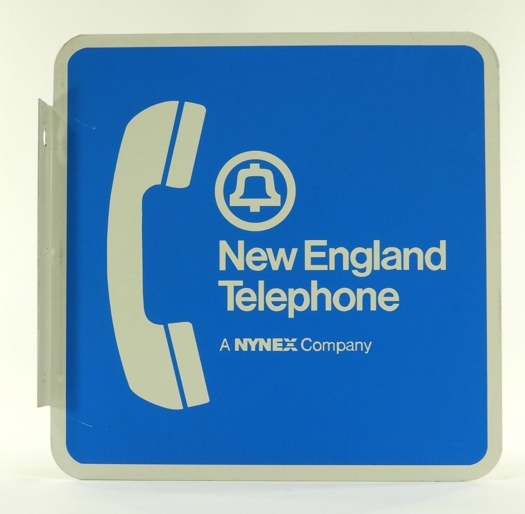 DOUBLE SIDED NEW ENGLAND TELEPHONE