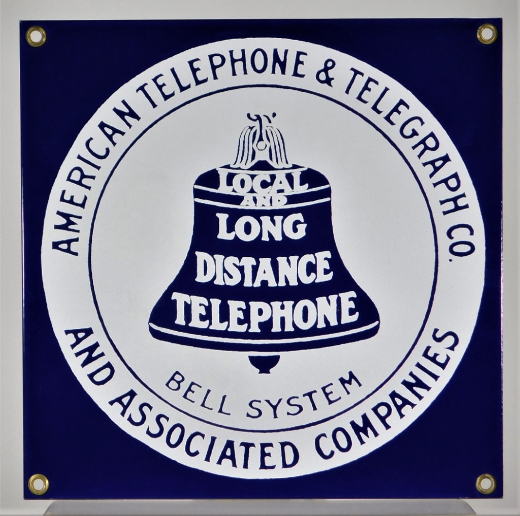 ANDE ROONEY BELL TELEPHONE PORCELAIN