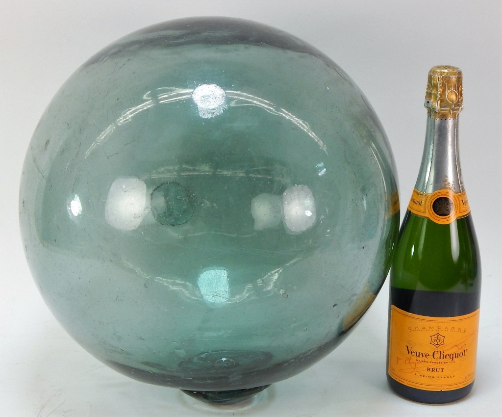 LARGE JAPANESE GLASS BUOY BALL