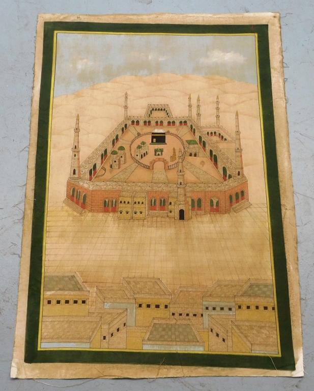 INDIAN ISLAMIC AERIAL VIEW OF MECCA 29a883