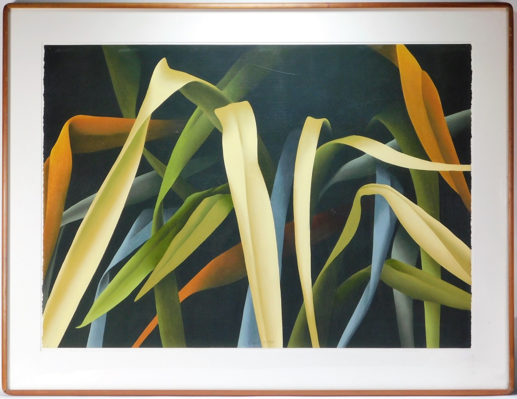 LARGE ELIZABETH RICKERT MODERN SAWGRASS