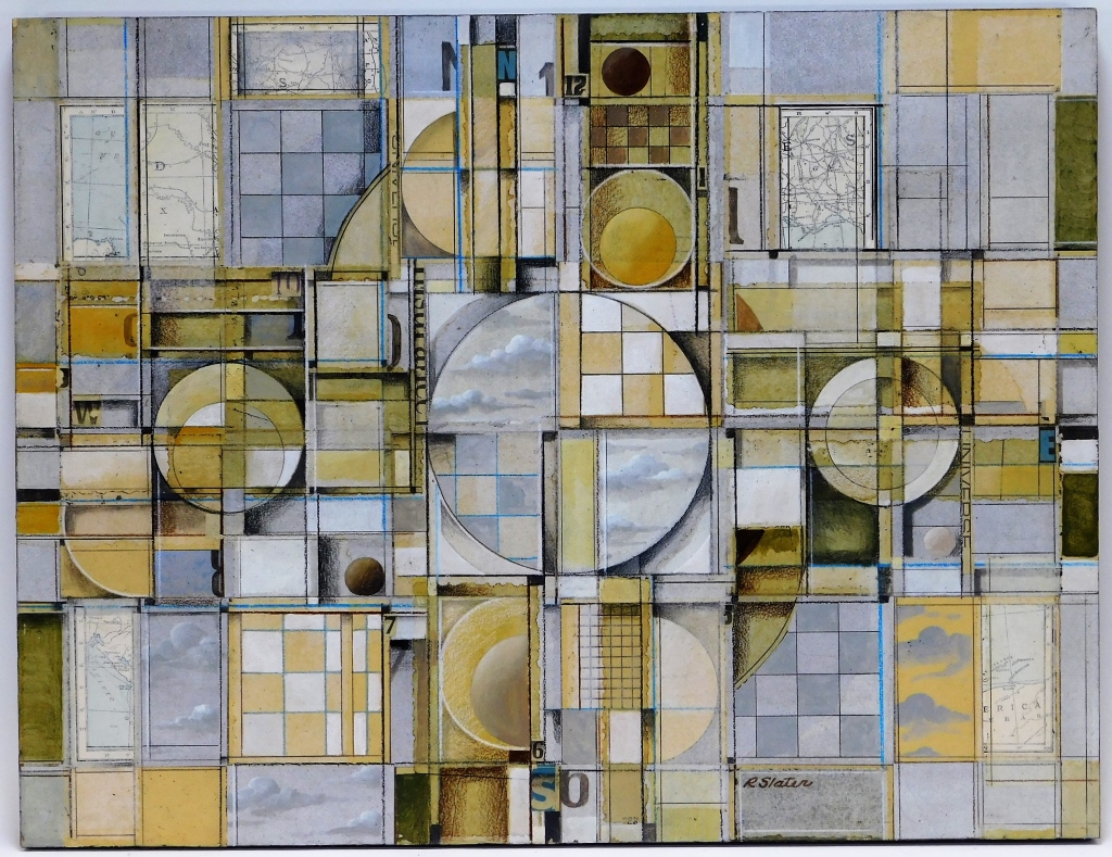 RODERICK SLATER GRID COLLAGE MIXED 29a8a6