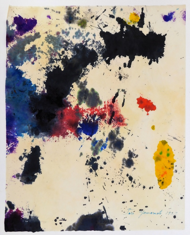 TARO YAMAMOTO ABSTRACT EXPRESSIONIST