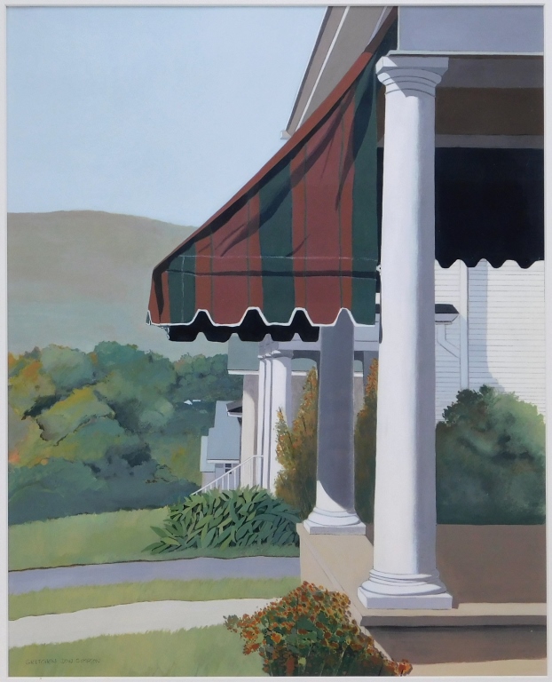 GRETCHEN DOW SIMPSON PHOTO REALIST PORCH