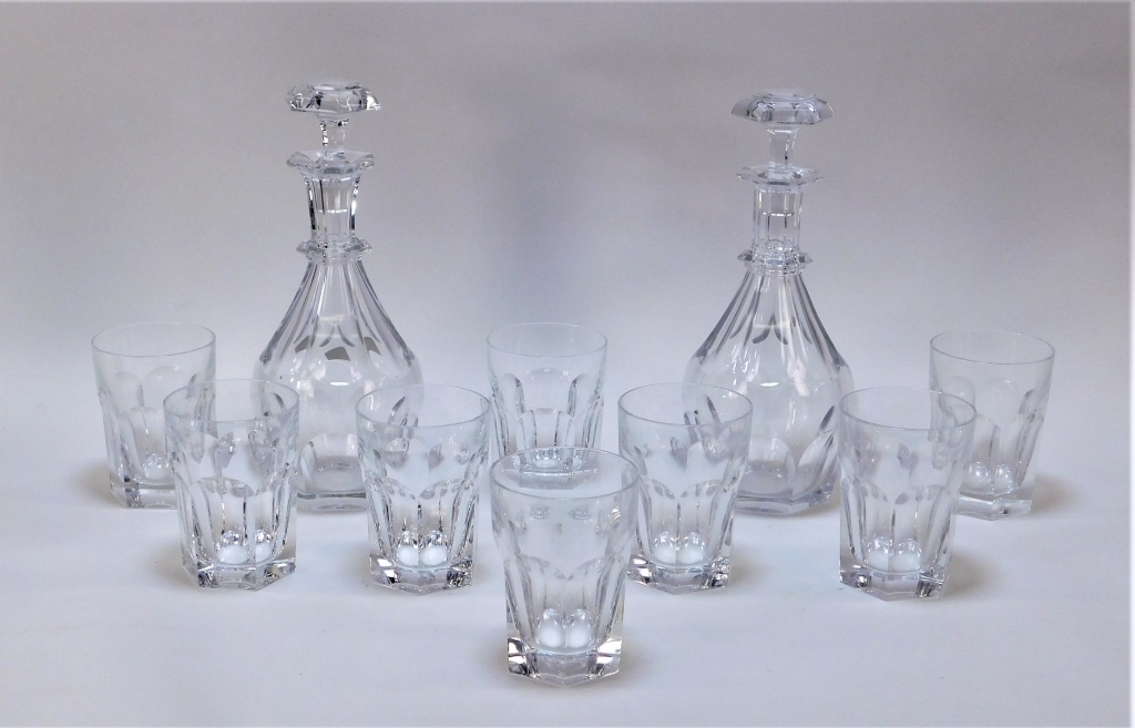 PR BACCARAT HARCOURT LIQUOR DECANTERS