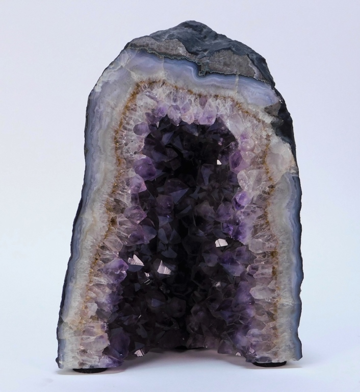 LG AMETHYST NATURAL FORMATION GEODE 29a95d