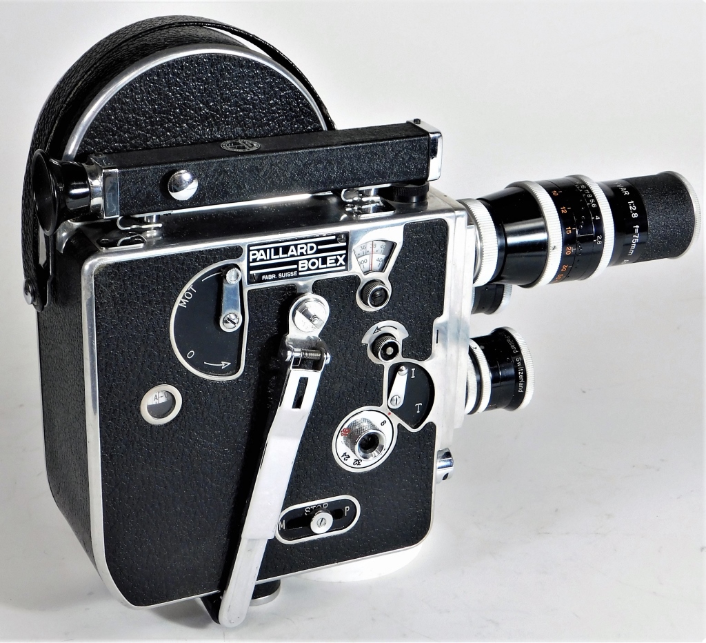 BOLEX H16 SERIES 16MM MOVIE CAMERA