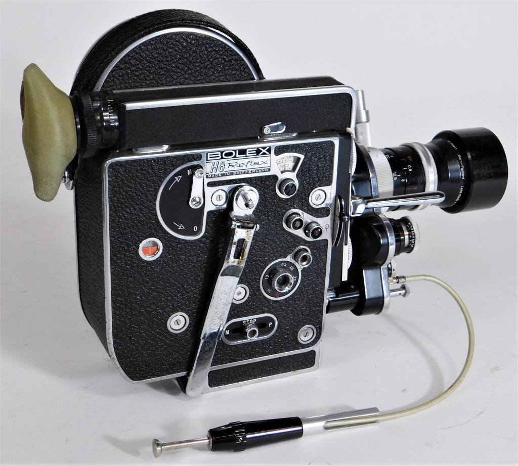 BOLEX H8 8MM REFLEX MOVIE CAMERA