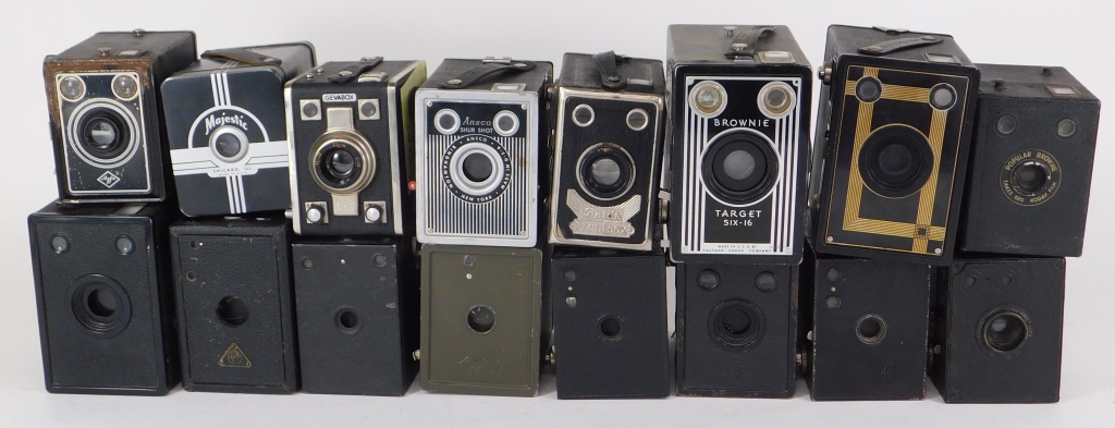 LOT OF 16 BOX CAMERAS #3 Lot of