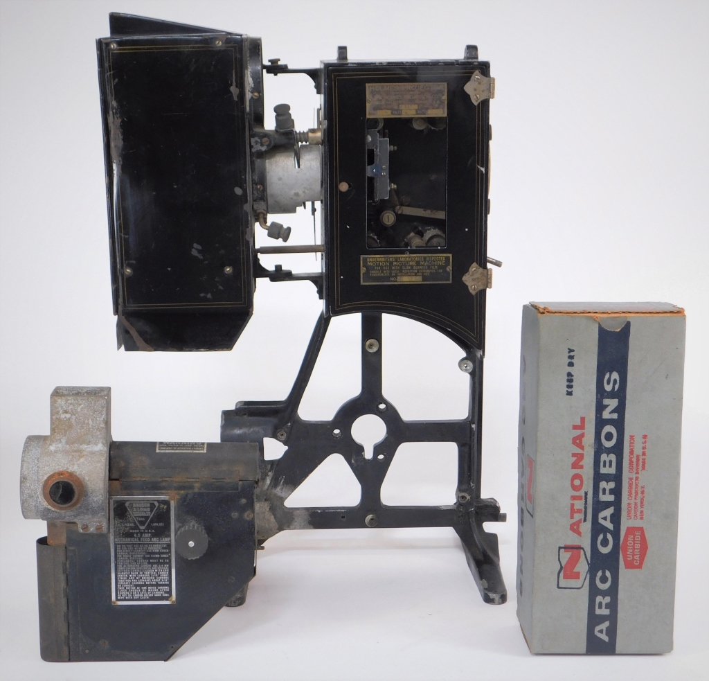 EARLY HOLMES 35MM SILENT MOVIE PROJECTOR