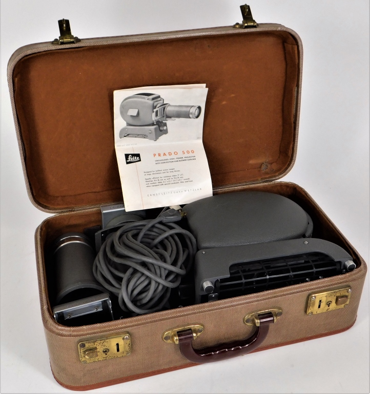 LEITZ PRADO 500 FILM AND SLIDE PROJECTOR