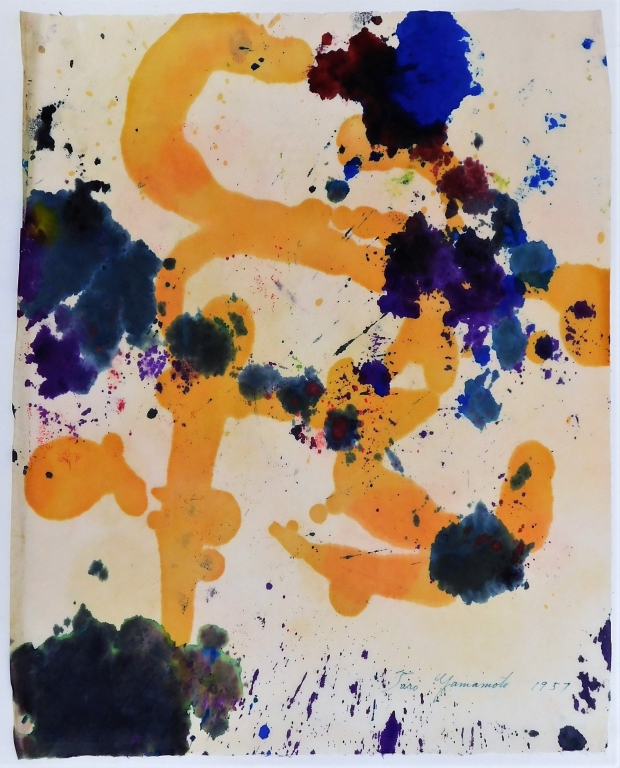 TARO YAMAMOTO ABSTRACT EXPRESSIONIST