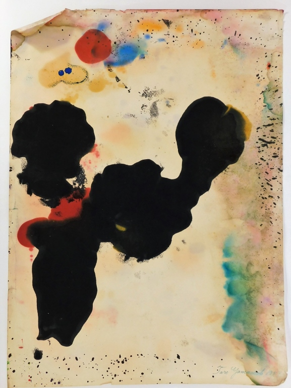 TARO YAMAMOTO ABSTRACT EXPRESSIONIST