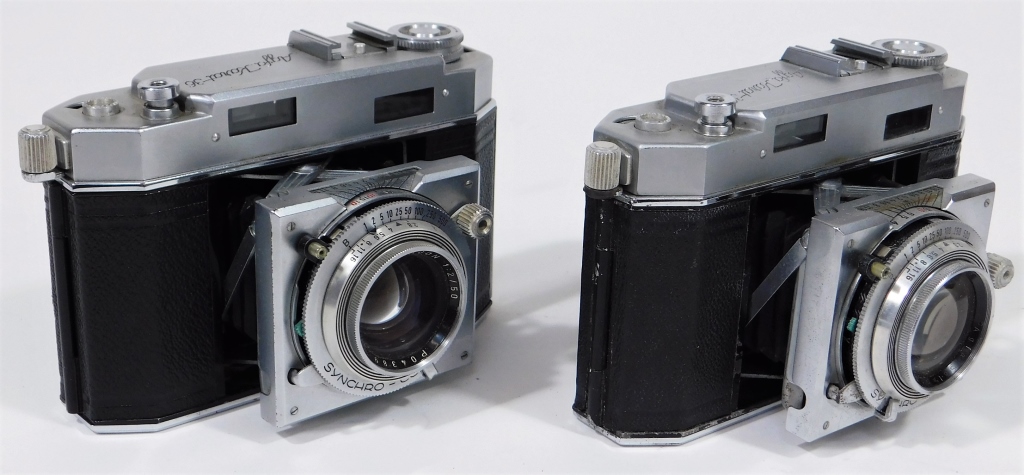 2 AGFA KARAT 36 FOLDING RANGEFINDER