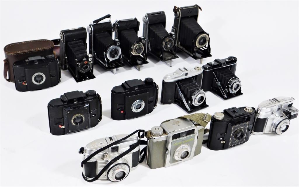 GROUP OF 13 AGFA ANSCO CAMERAS 29adca