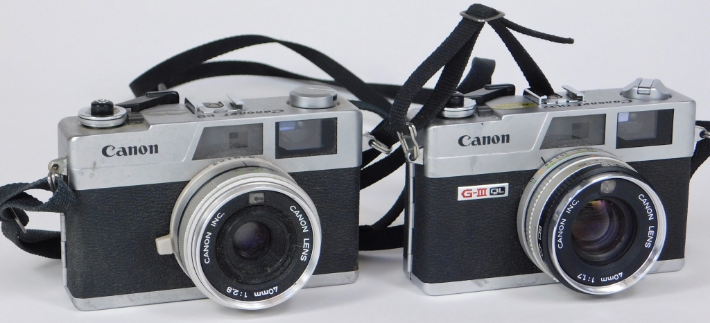 GROUP OF 2 CANON CANONET RANGEFINDER