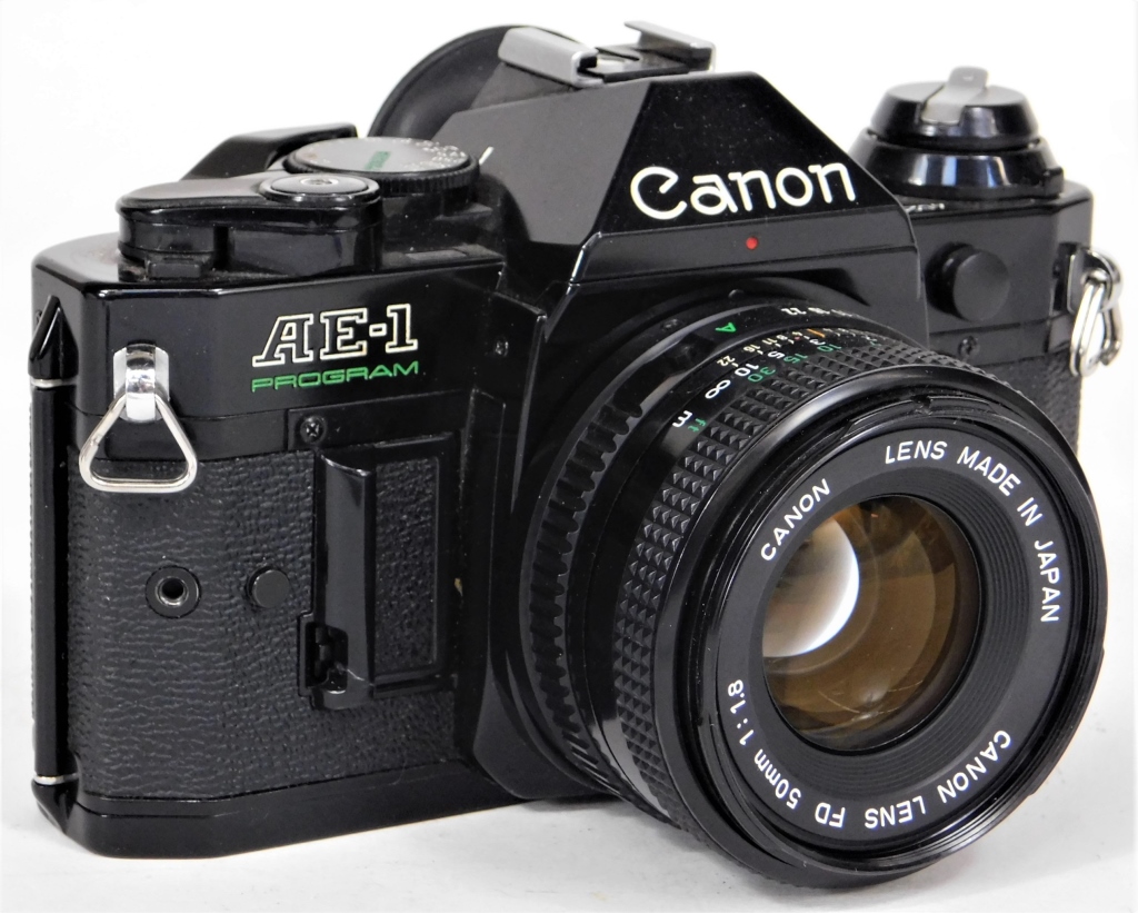 CANON AE 1 BLACK BODY CAMERA CANON 29ae06