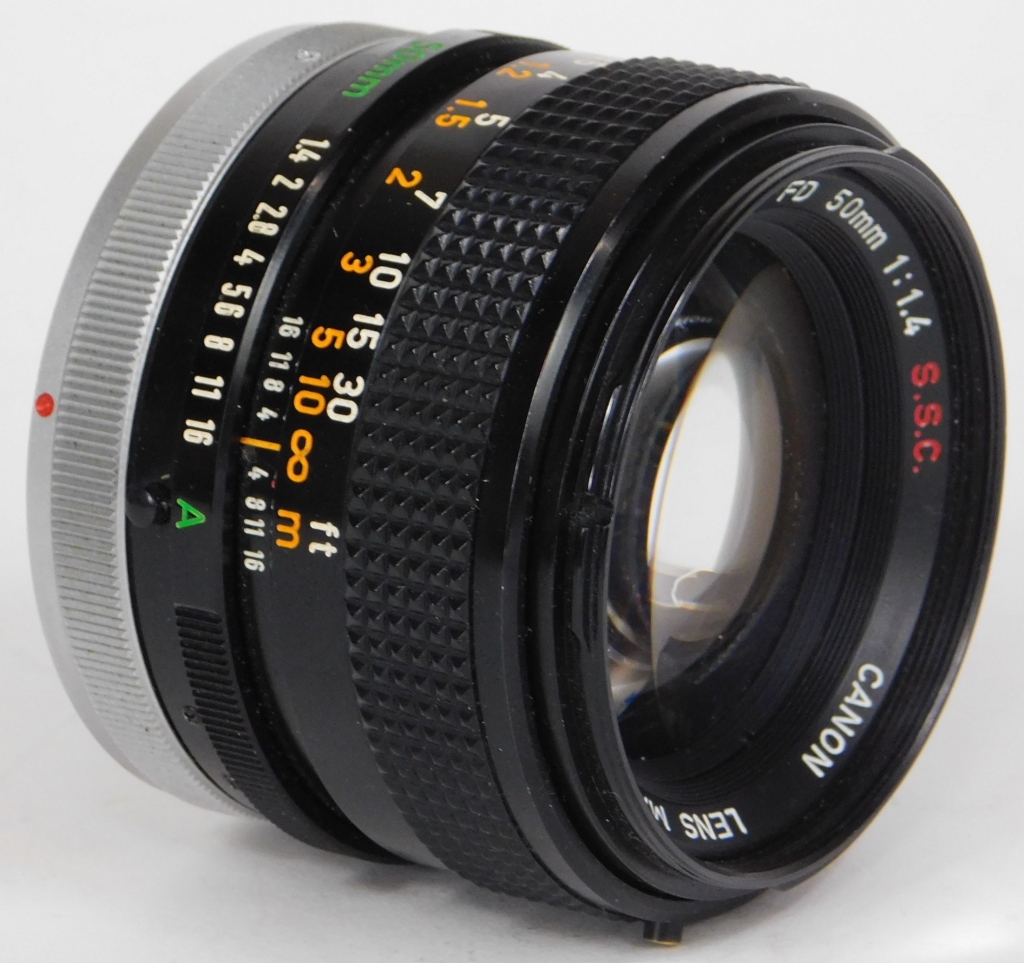 CANON SSC LENS 50MM F 1 4 FOR 29ae26