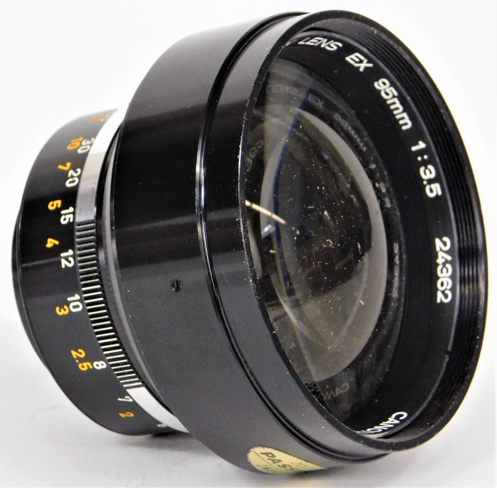 CANON LENS 95MM F 3 5 FOR CANON 29ae20