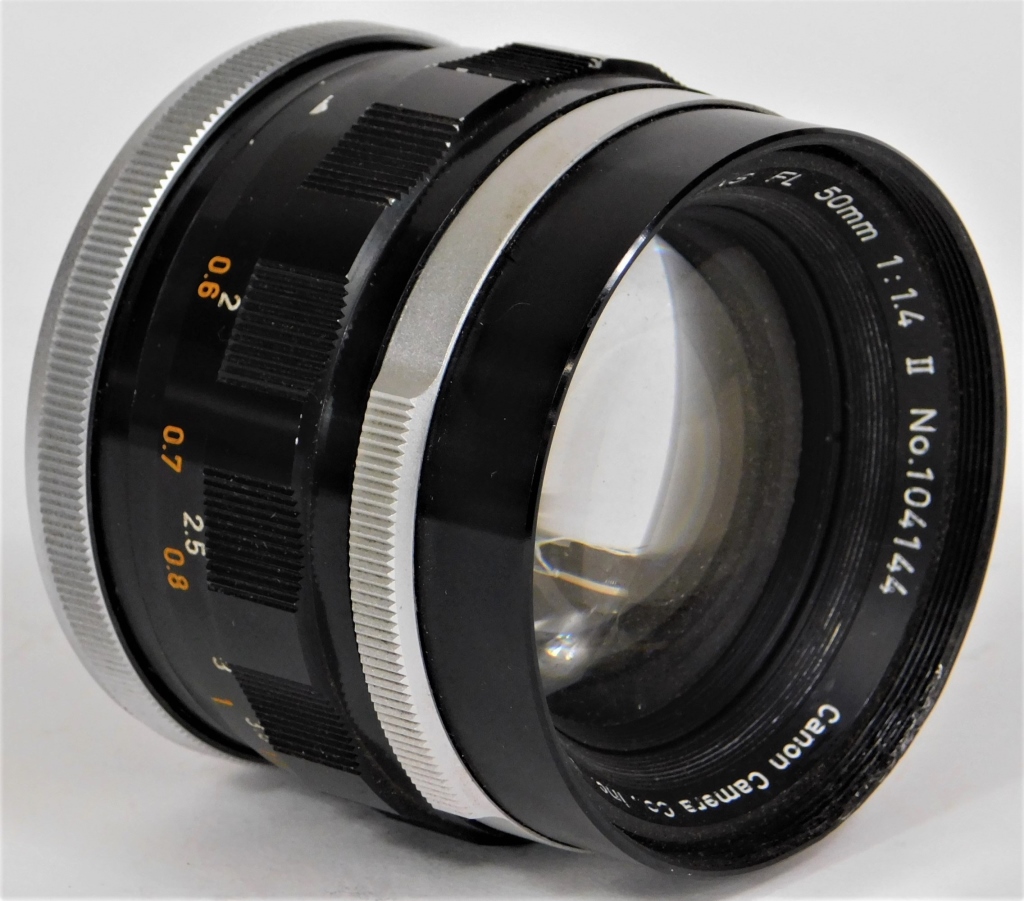 CANON II LENS 50MM F/1.4, FOR CANON