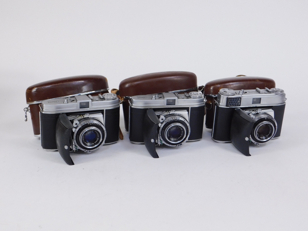 GROUP OF 4 KODAK RETINA IB CAMERAS 29aeed