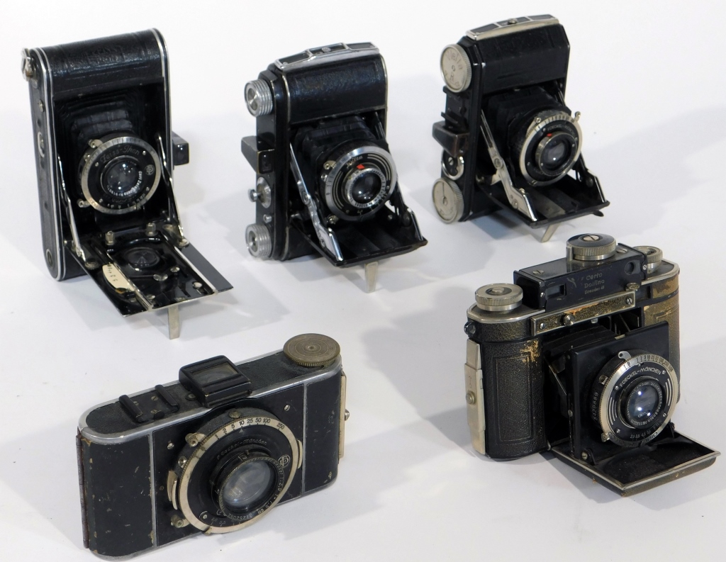 GROUP OF 5 VINTAGE GERMAN 35MM