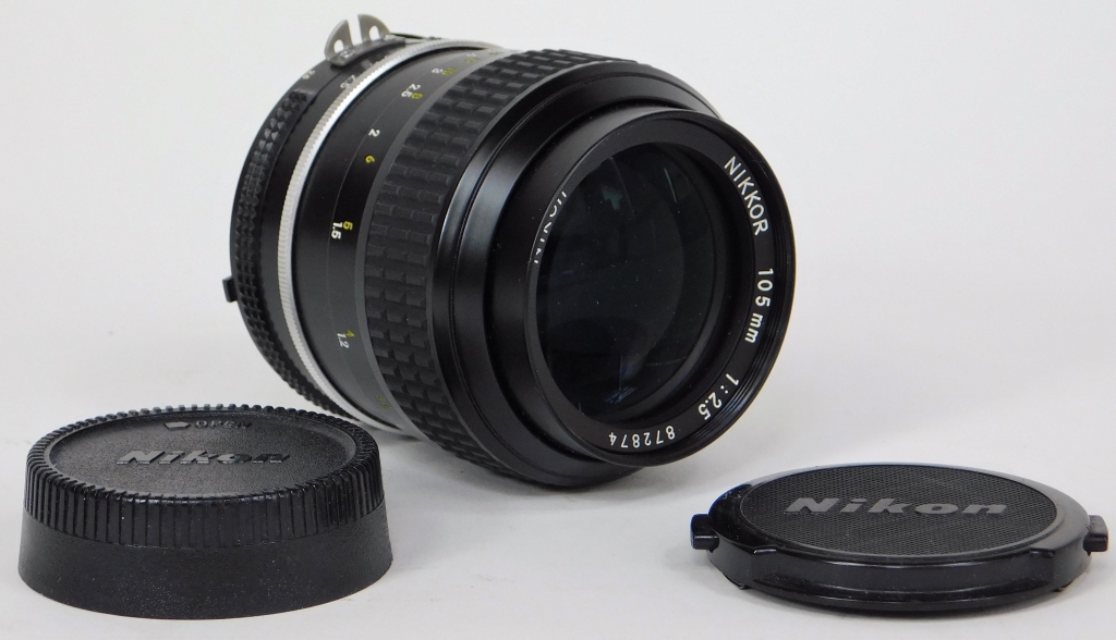 NIKON NIKKOR LENS 105MM F/2.5,