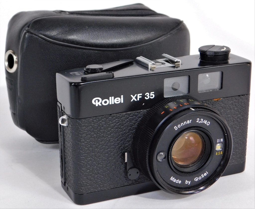 ROLLEI XF35 BLACK 35MM COMPACT CAMERA