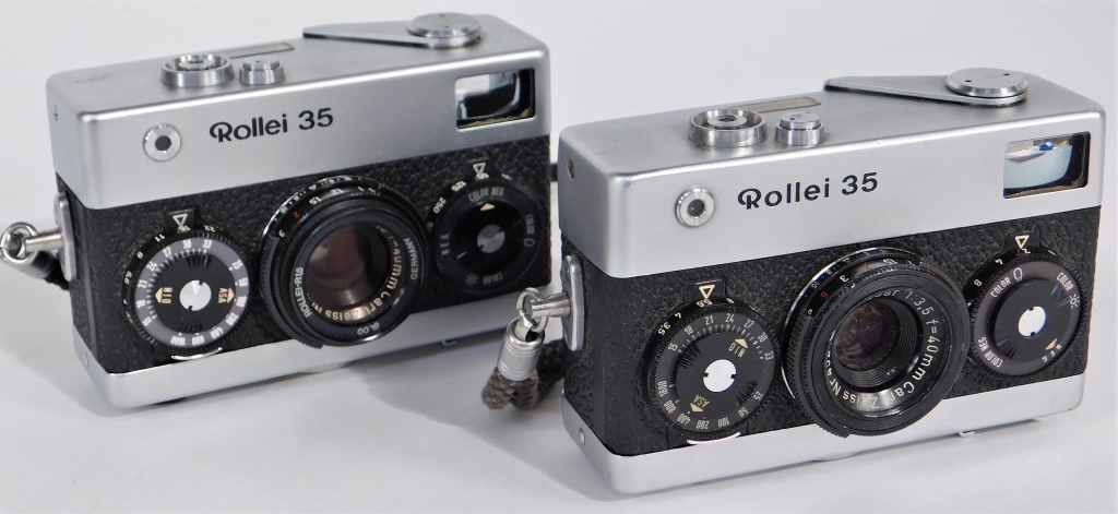 GROUP OF 2 ROLLEI 35 COMPACT CAMERAS 29b0df