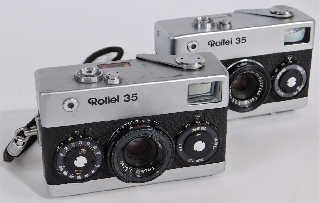 GROUP OF 2 ROLLEI 35 COMPACT CAMERAS 29b0dd