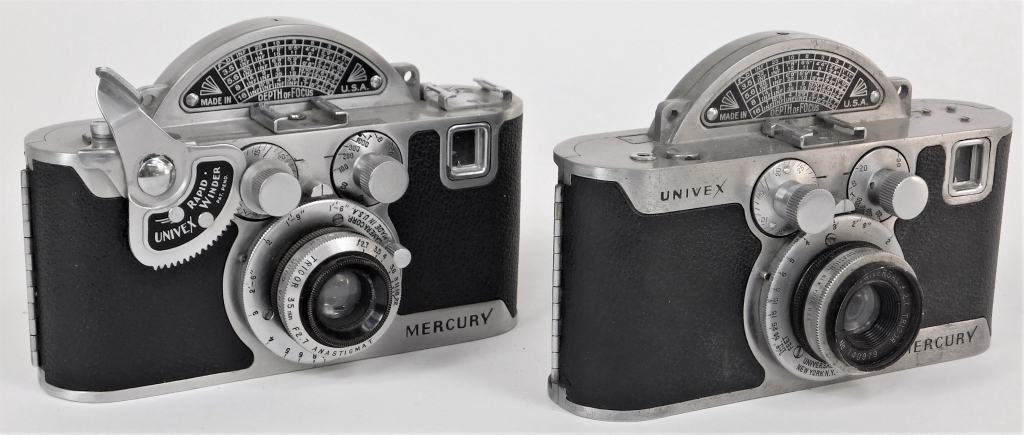 GROUP OF 2 UNIVERSAL CAMERA MERCURY