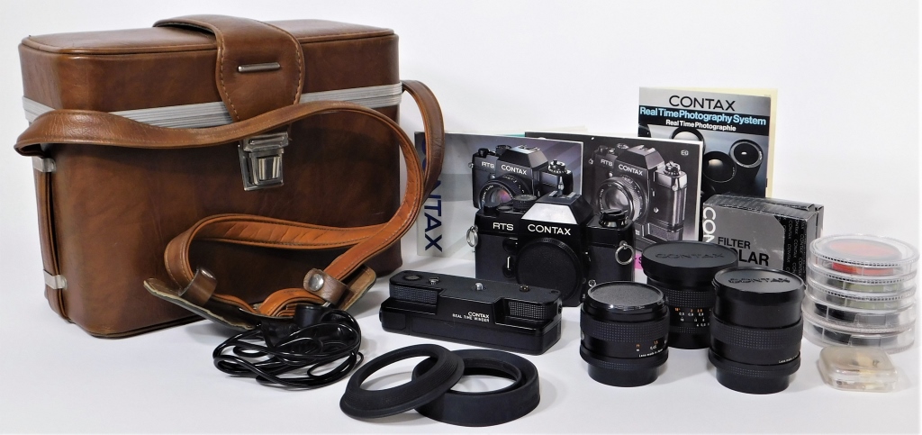 YASHICA CONTAX RTS SLR CAMERA,