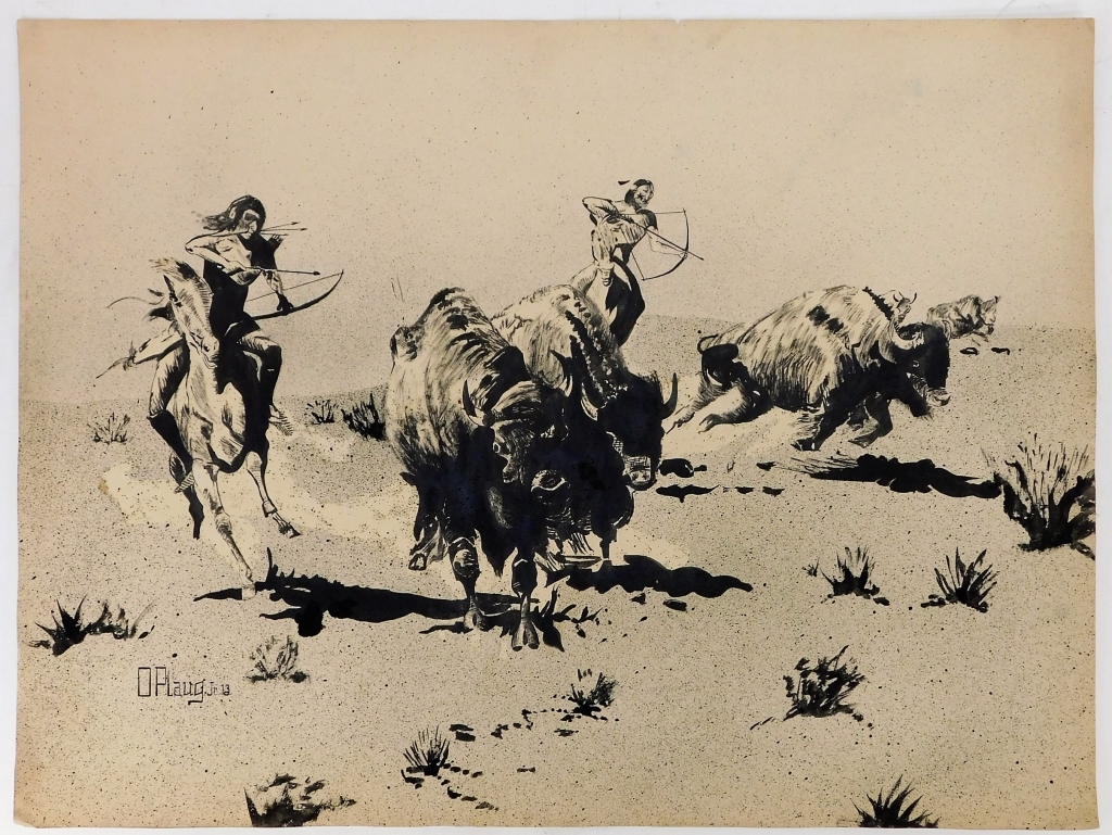 OTTO PLAUG WESTERN BUFFALO HUNTING