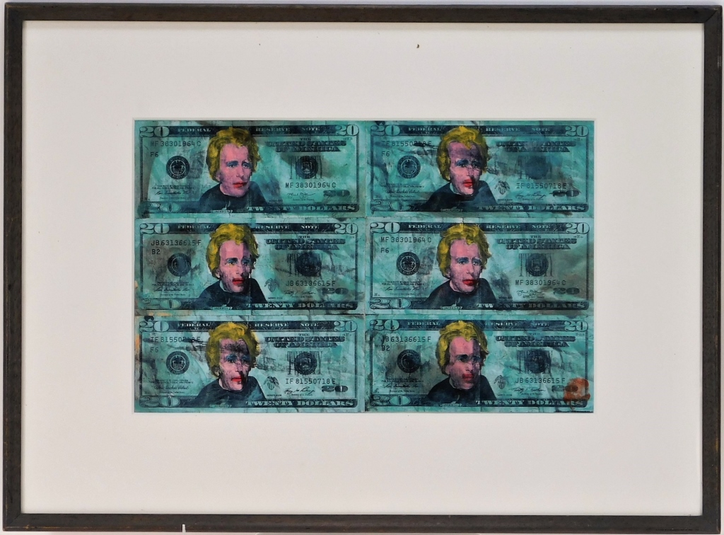 JAMES BRIDGE POP ART MONEY MIXED 29b1ba