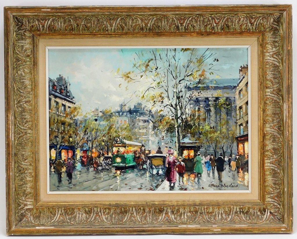 ANTOINE BLANCHARD PARISIAN STREET 29b1ca