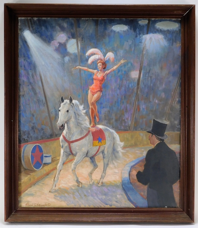 ALFRED VETRIMOLE CIRCUS PERFORMERS 29b1e7