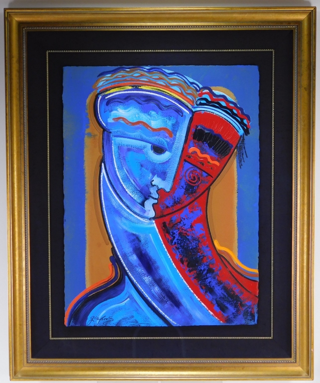 GAYLORD SOLI MODERN ABSTRACT PORTRAIT