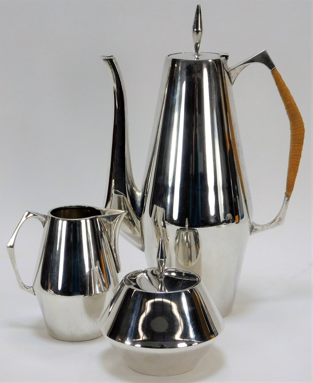 3PC GIO PONTI REED AND BARTON SILVER 29b2df