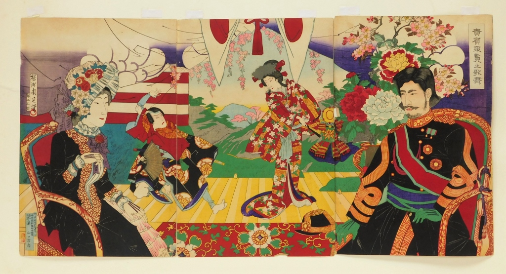 CHIKANOBU TOYOHARA KABUKI THEATER 29b301