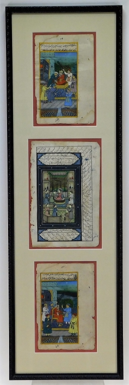 INDIAN CALLIGRAPHIC MINIATURE MANUSCRIPT 29b314