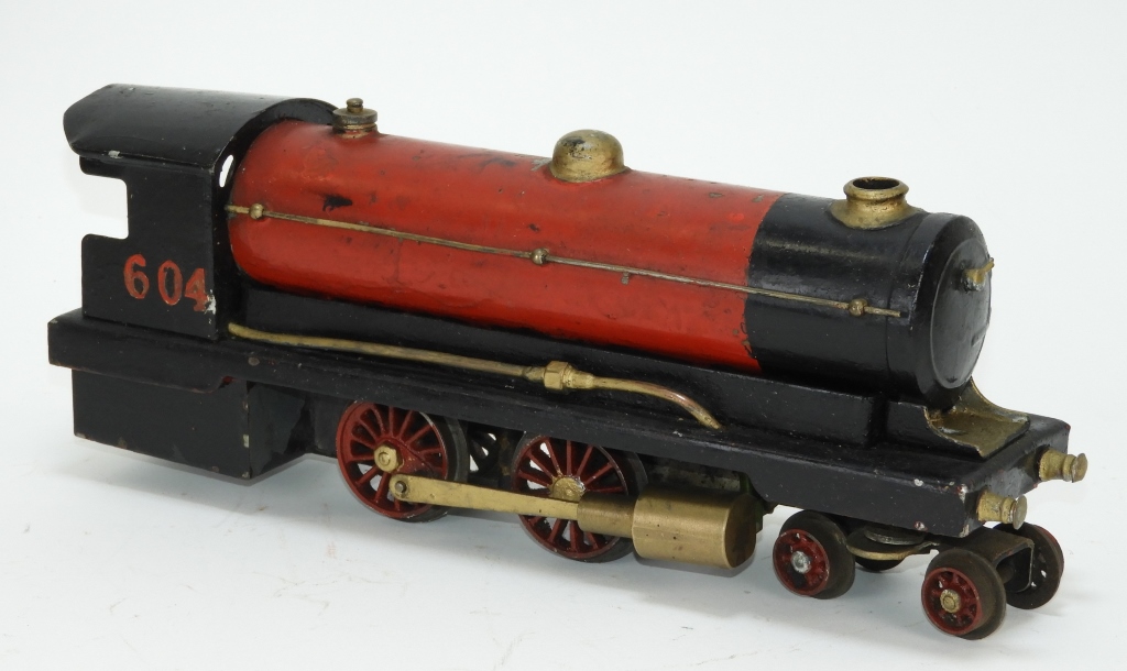 ANTIQUE RED AND BLACK 604 MODEL