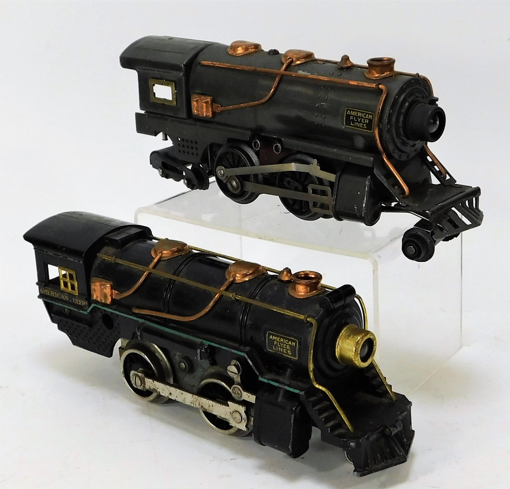 2 AMERICAN FLYER ELECTRIC LOCOMOTIVES